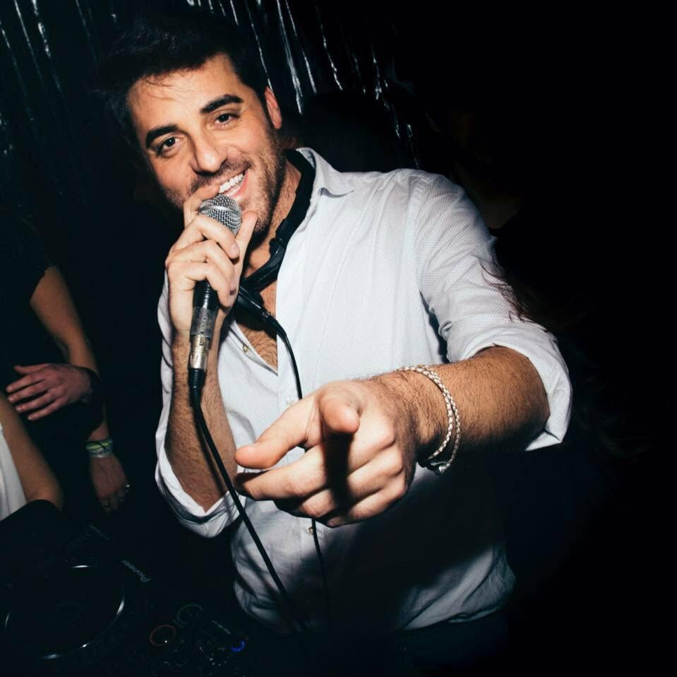 Lisio al microfono